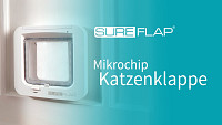 Batterie-Schwach Anzeige bei Ihrer SureFlap Mikrochip Katzenklappe 