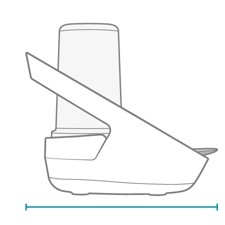 product dimension diagram