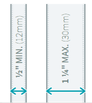 product dimension diagram