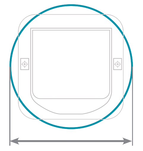 product dimension diagram